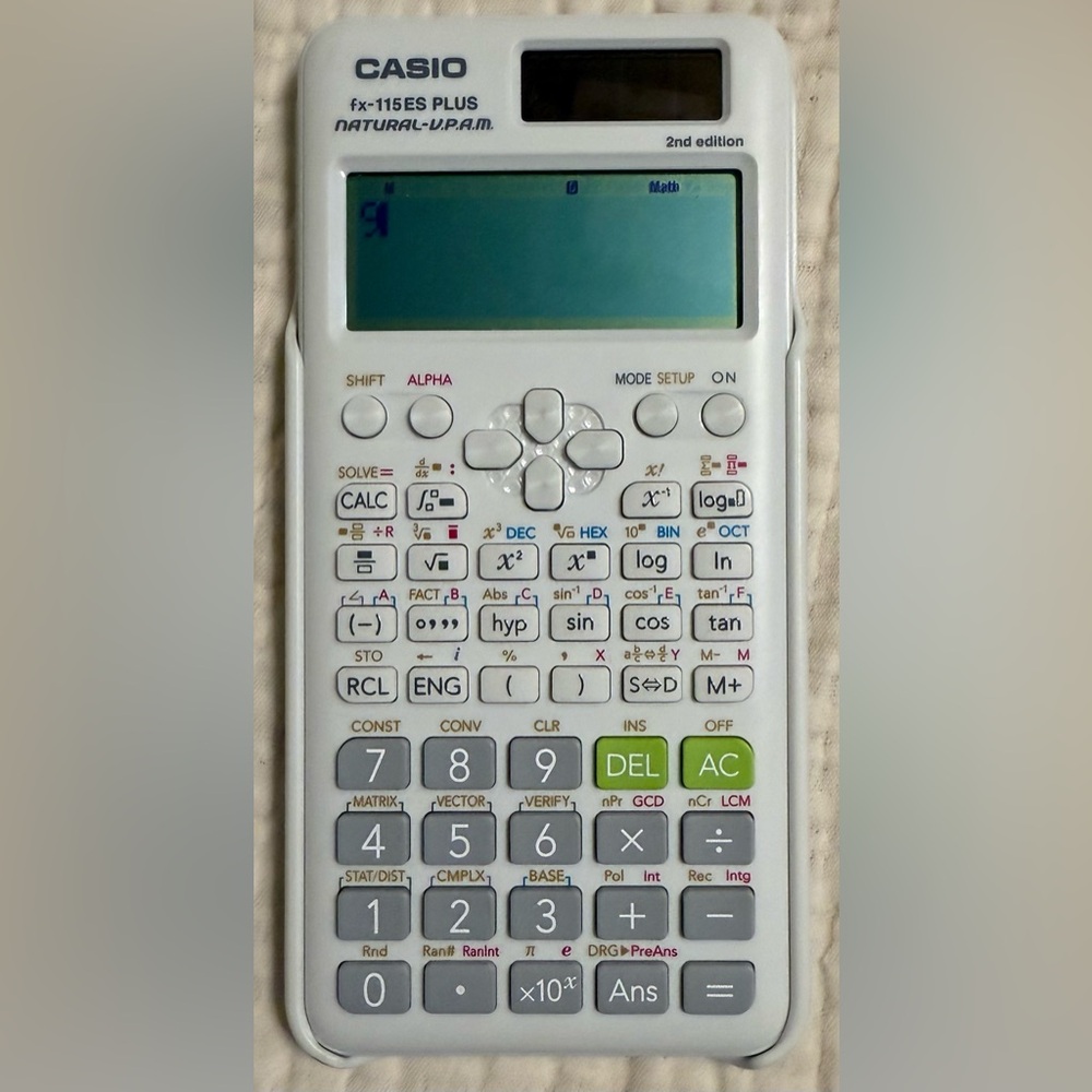 Casio FX-115ES Plus White Scientific Calculator